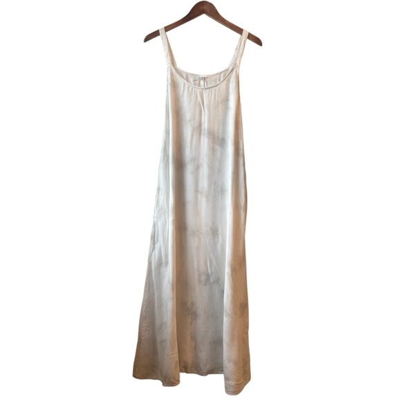 DayBreak Sleeveless Tie Dye Rayon Scoop Neck A-Line Maxi Summer Dress MEDIUM - Picture 1 of 9